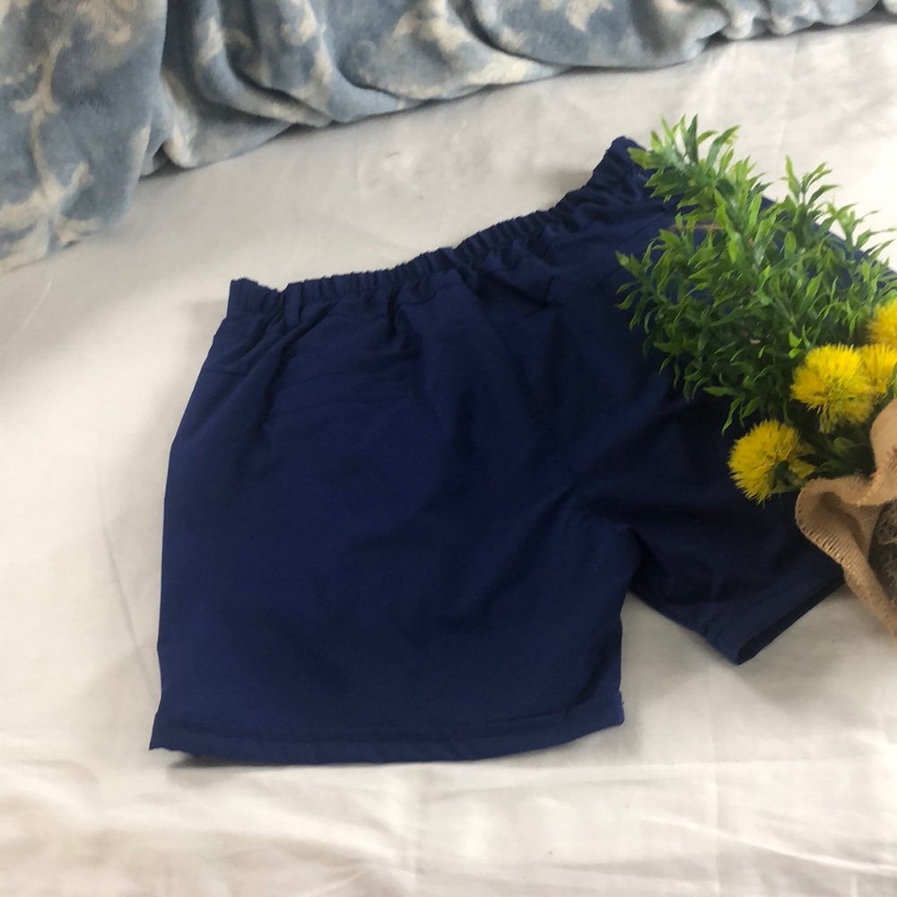 Blue Dressy Shorts